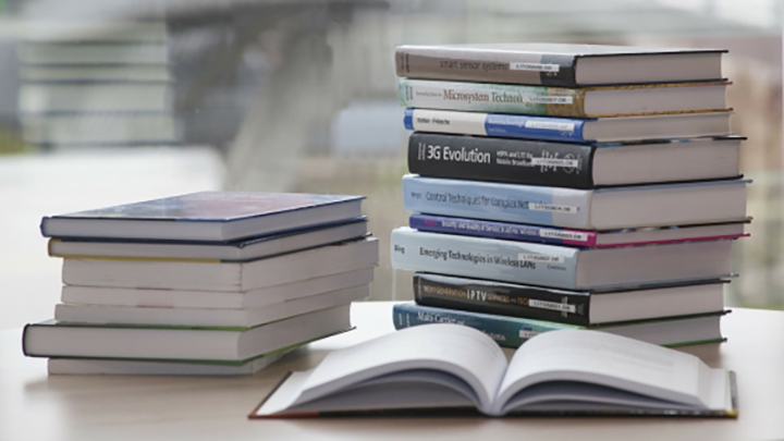 Stack of books